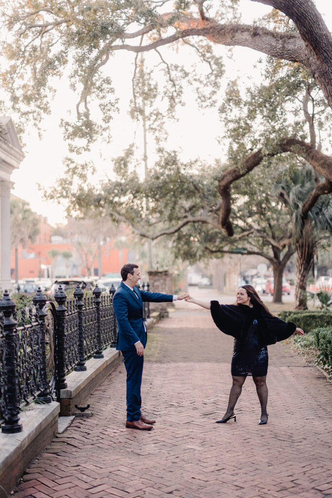 Savannah Proposal - Esther Griffin Photography