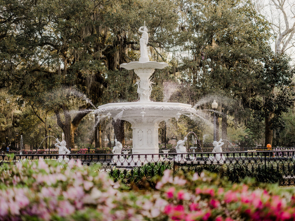 Savannah Photo Locations - Forsyth Park - Esther Griffin Photography