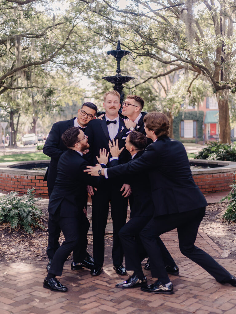 Groom & Groomsmen Photos - Esther Griffin Photography 