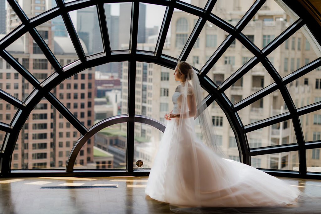 Bridal Portraits at Crescent Club, Dallas - Esther Griffin Photography