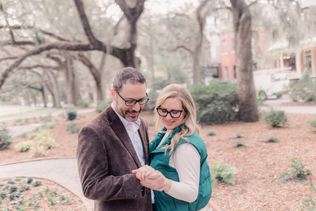 Forsyth Park Proposal - Esther Griffin Photography
