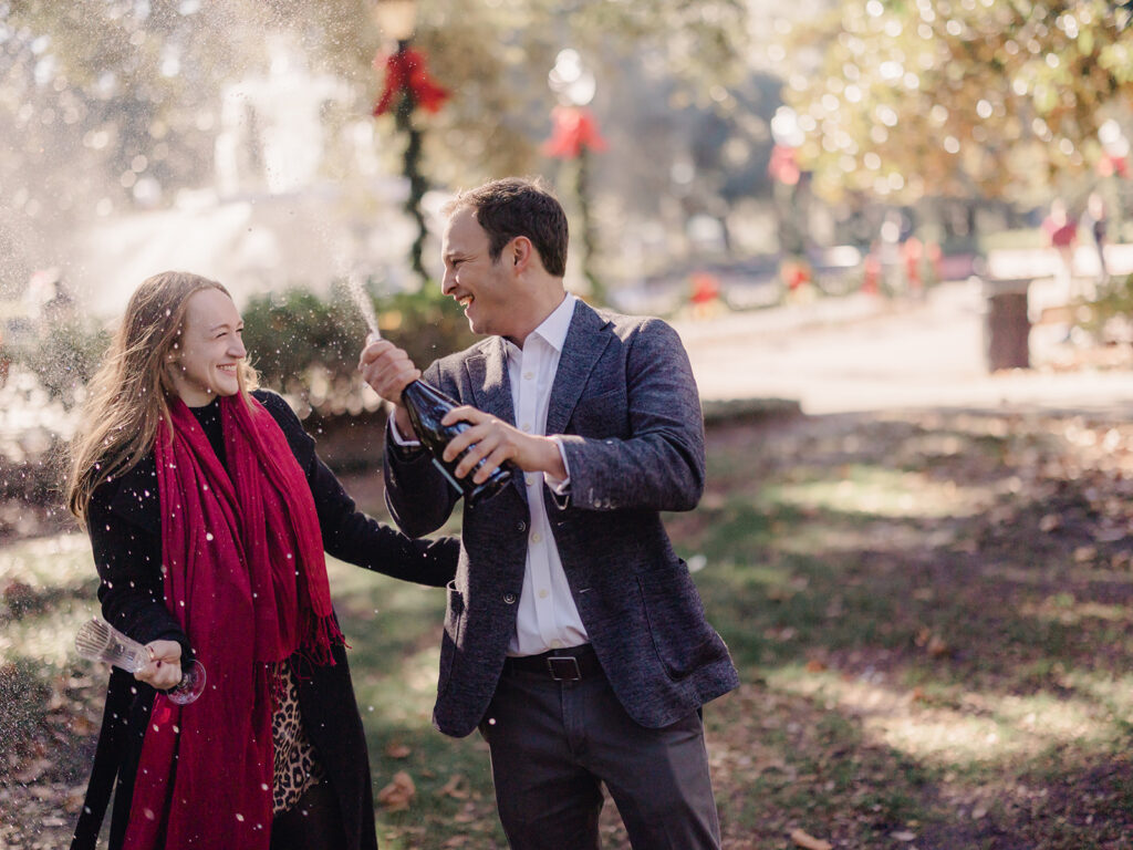 Forsyth Park Proposal - Esther Griffin Photography