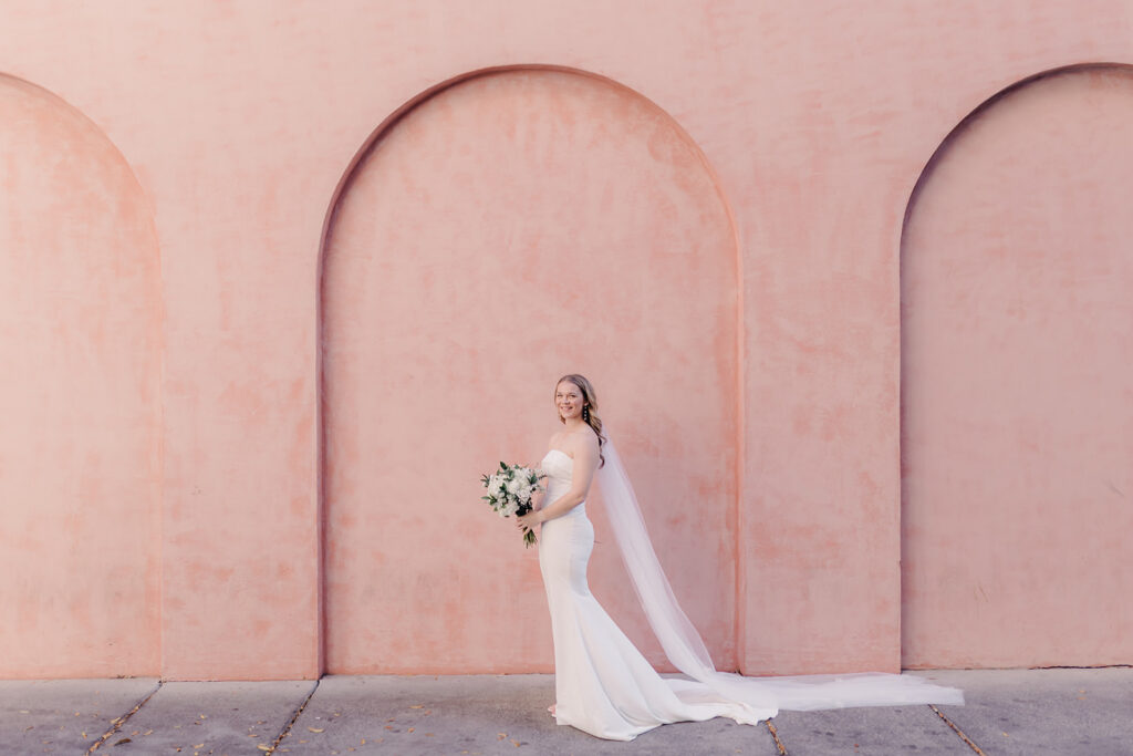 Bridal Portraits at The Olde Pink House, Savannah - Esther Griffin Photography