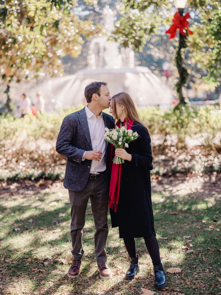 Forsyth Park Proposal - Esther Griffin Photography