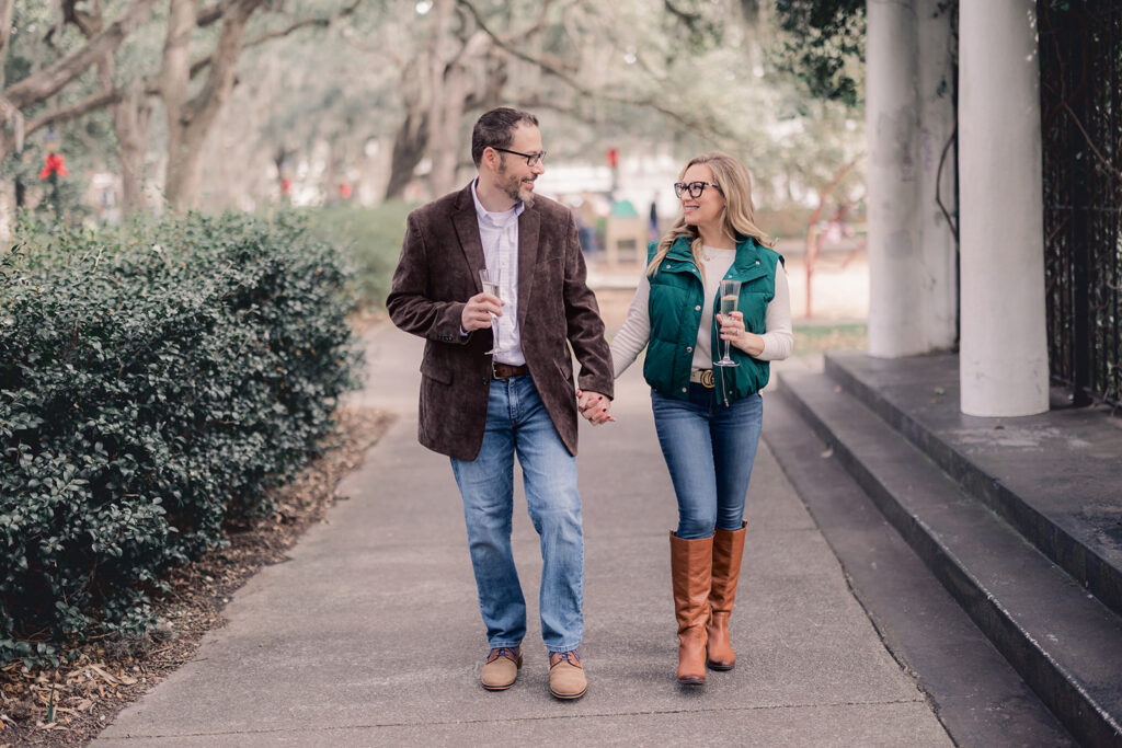 Forsyth Park Proposal - Esther Griffin Photography