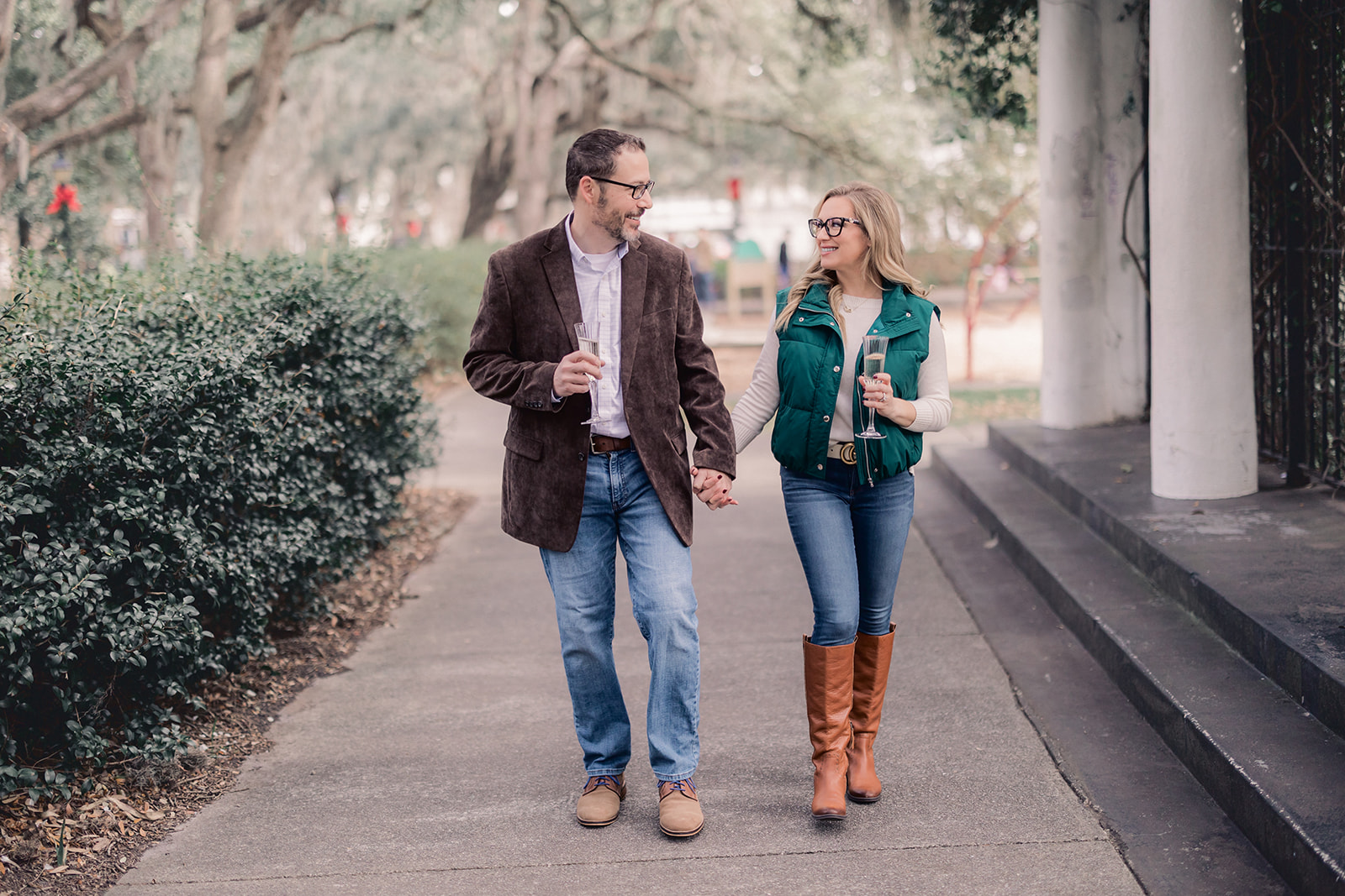 Forsyth Park Proposal - Esther Griffin Photography