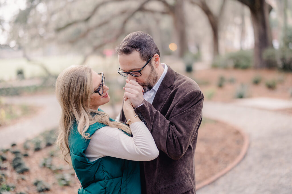 Forsyth Park Proposal - Esther Griffin Photography
