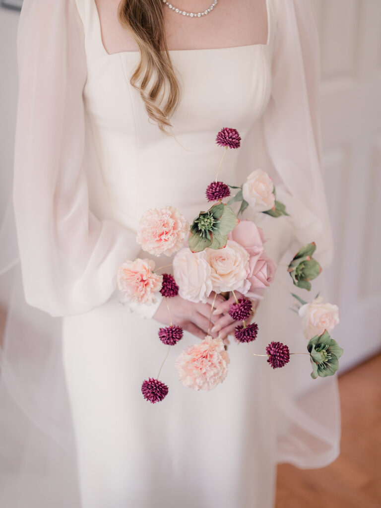 Luxury Savannah wedding with custom bouquet.  - Esther Griffin Photography