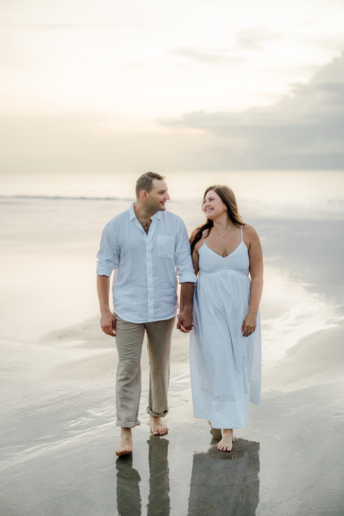 Tybee Island Engagement Photos - Esther Griffin Photography
