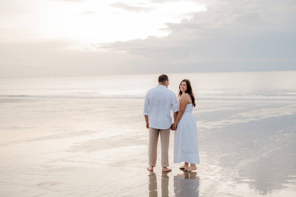 Tybee Island Engagement Photos - Esther Griffin Photography