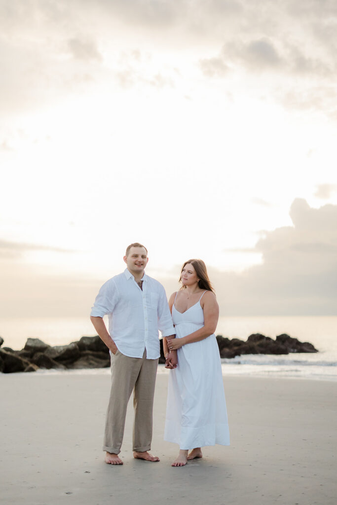 Tybee Island Engagement Photos - Esther Griffin Photography