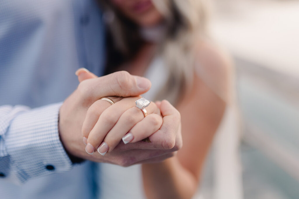 Waterfront Savannah Proposal - Esther Griffin Photography