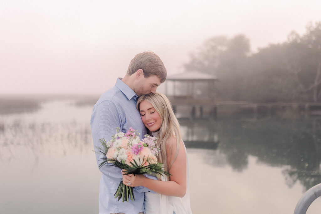 Waterfront Savannah Proposal - Esther Griffin Photography