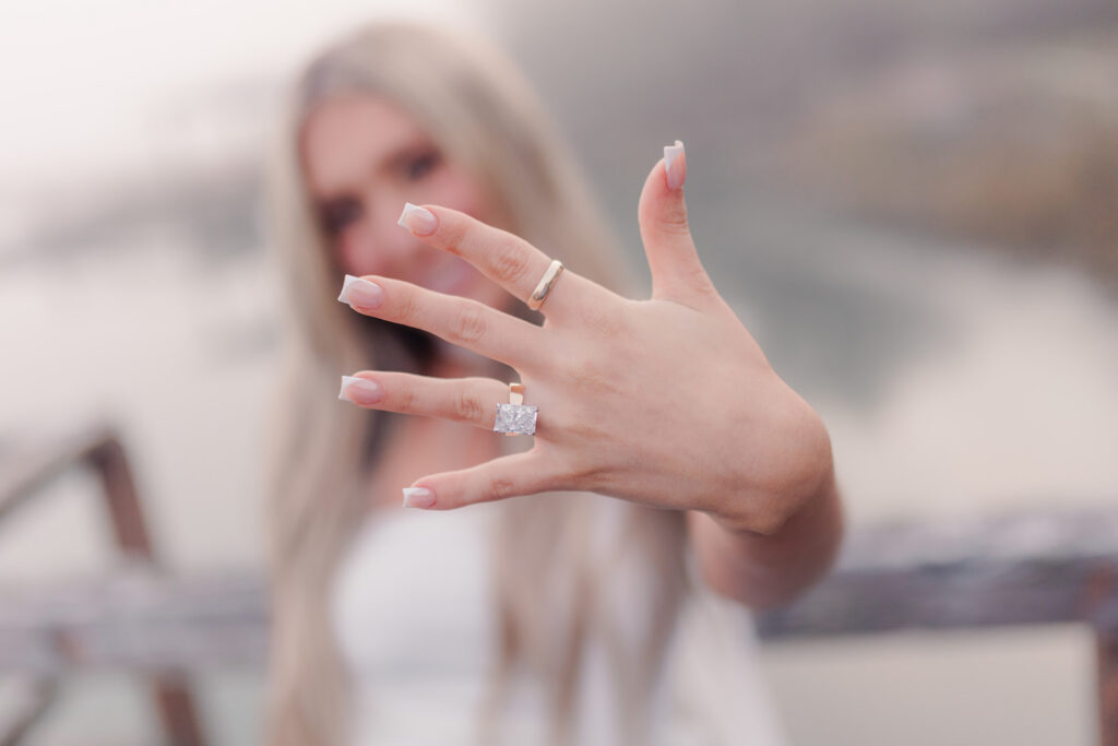 Waterfront Savannah Proposal - Esther Griffin Photography