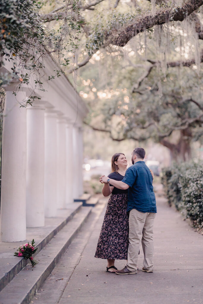 Savannah Proposal - Esther Griffin Photography