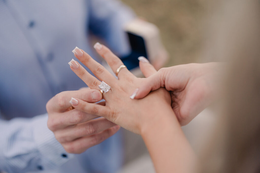 Waterfront Savannah Proposal - Esther Griffin Photography