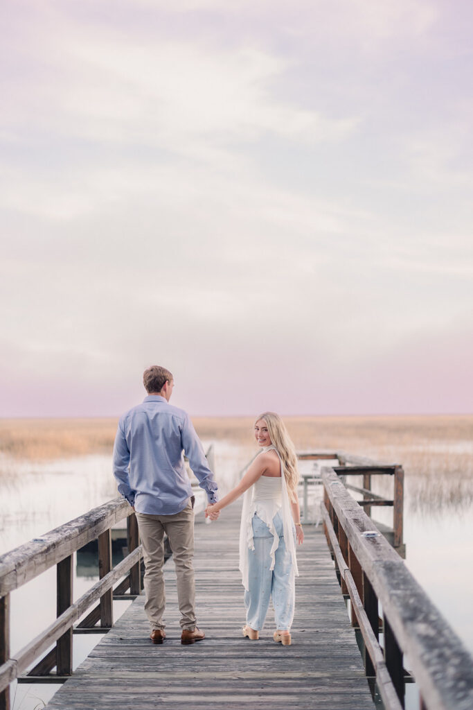 Waterfront Savannah Proposal - Esther Griffin Photography