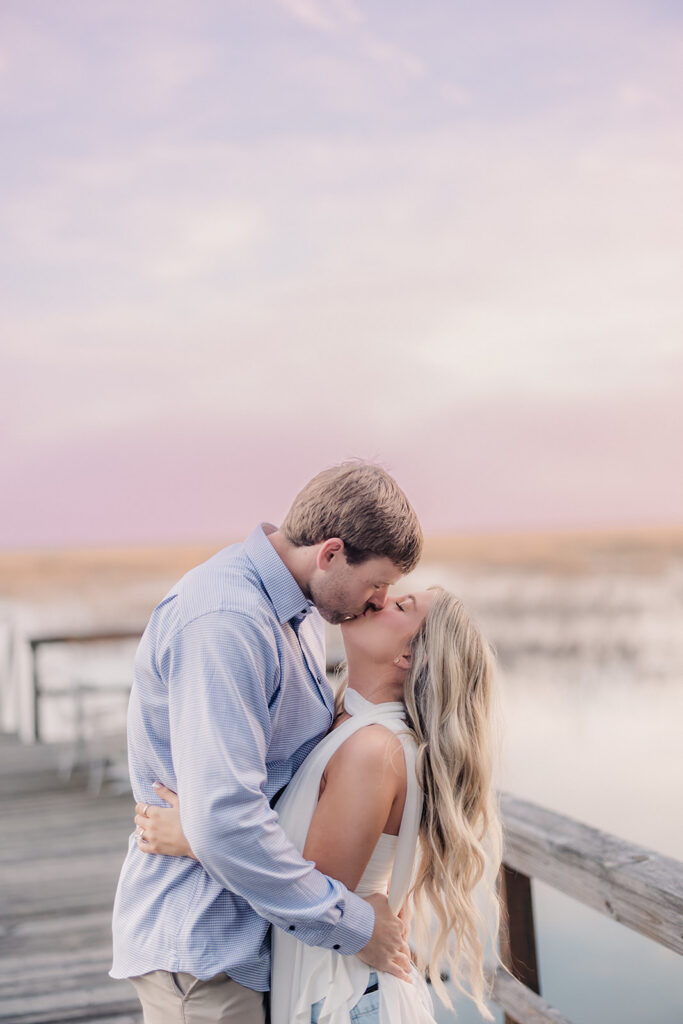 Waterfront Savannah Proposal - Esther Griffin Photography