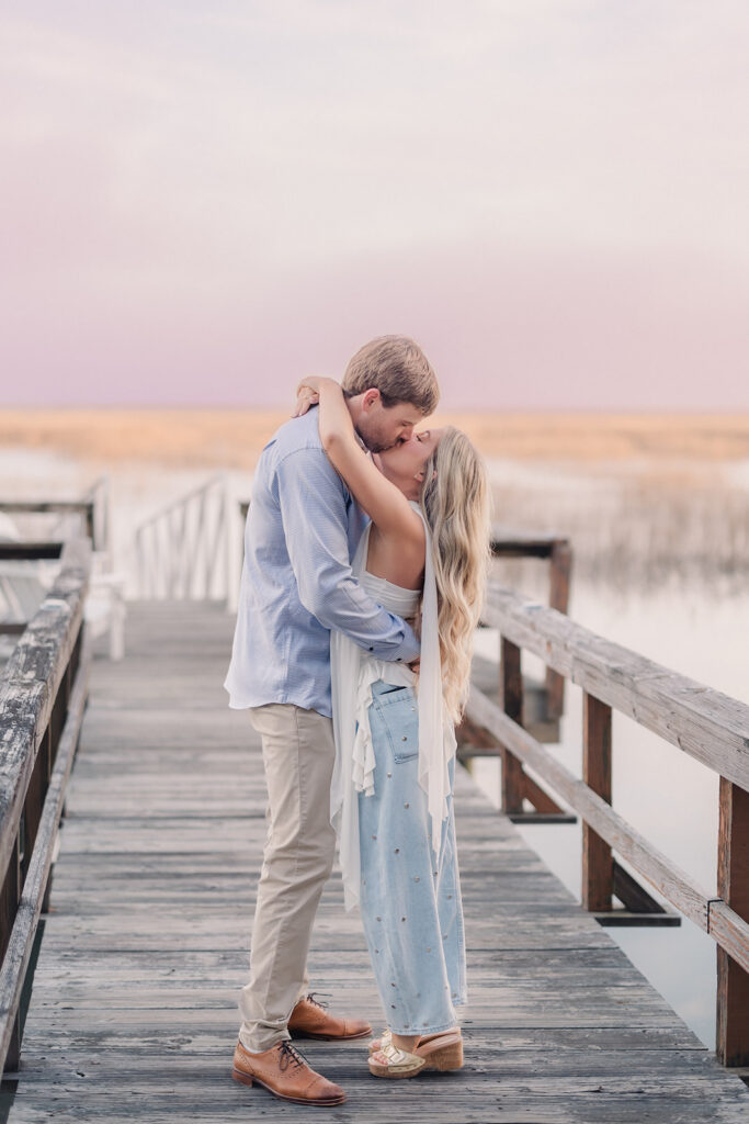 Waterfront Savannah Proposal - Esther Griffin Photography