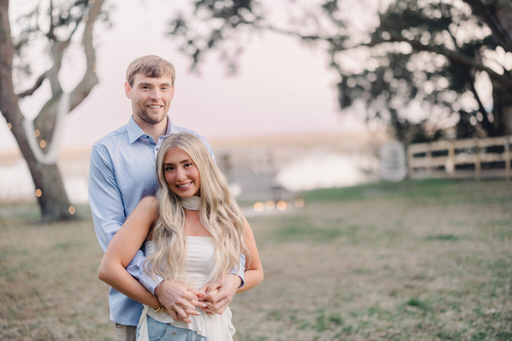 Waterfront Savannah Proposal - Esther Griffin Photography