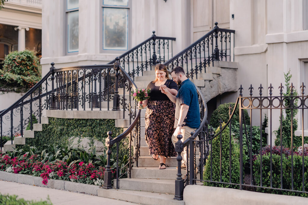 Savannah Proposal - Esther Griffin Photography
