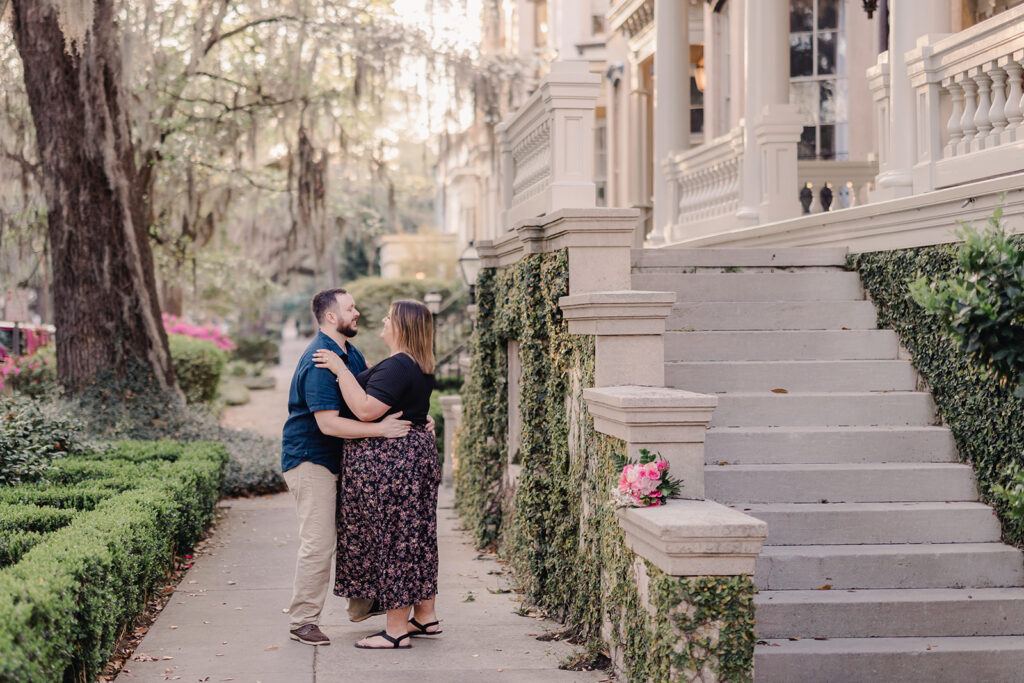 Savannah Proposal - Esther Griffin Photography