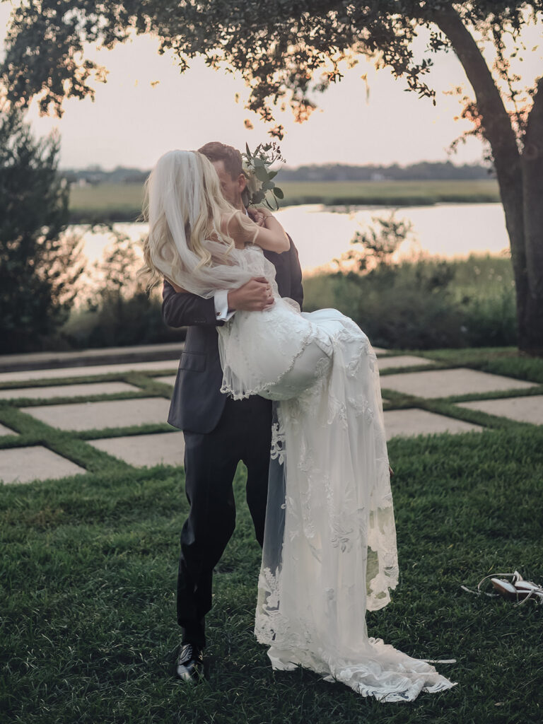 In-Between Moments - Sea Island Wedding - Esther Griffin Photography