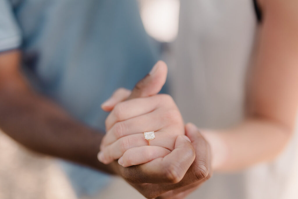 Savannah Proposal at Lafayette Square - Esther Griffin Photography