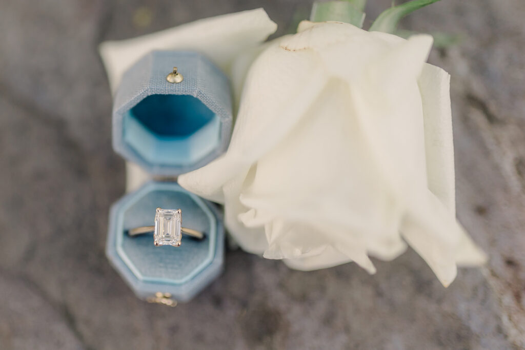 Savannah Proposal at Lafayette Square - Esther Griffin Photography