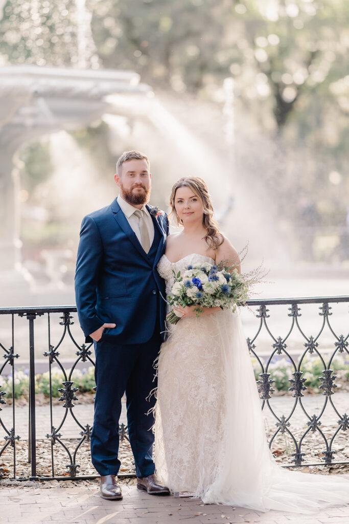 Savannah Elopement at Forsyth Park - Esther Griffin Photography