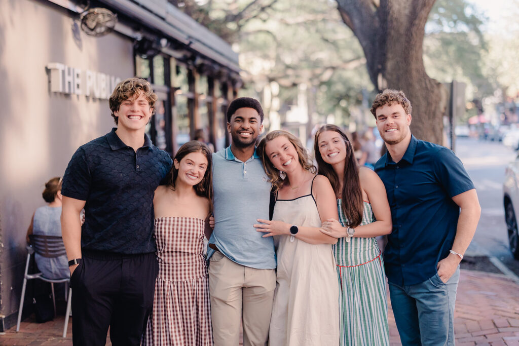 Savannah Proposal at Lafayette Square - Esther Griffin Photography