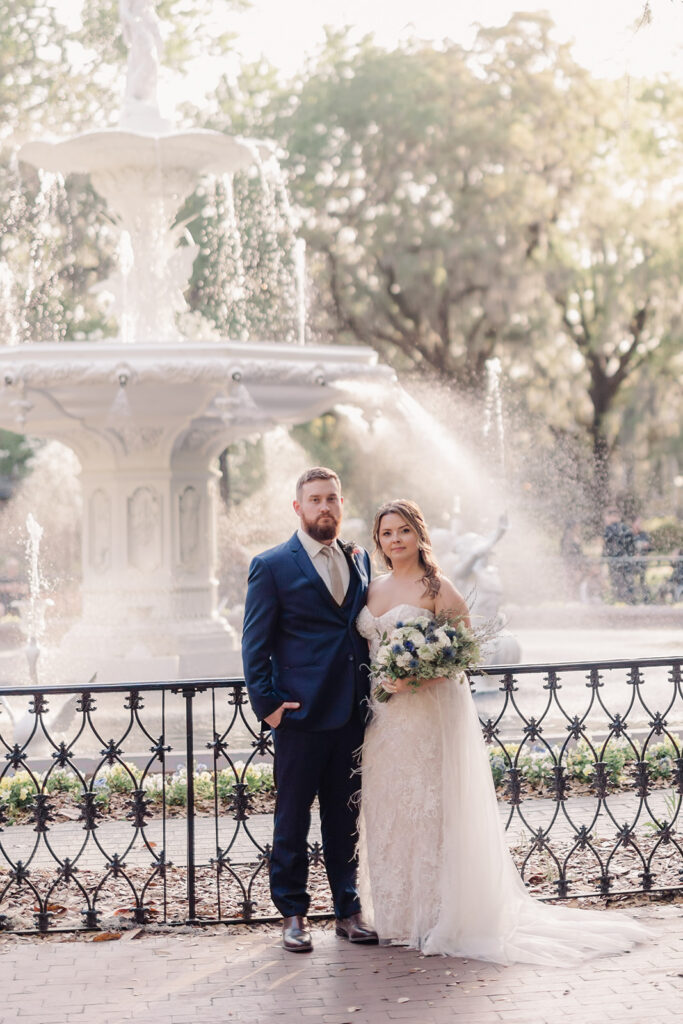 Savannah Elopement at Forsyth Park - Esther Griffin Photography